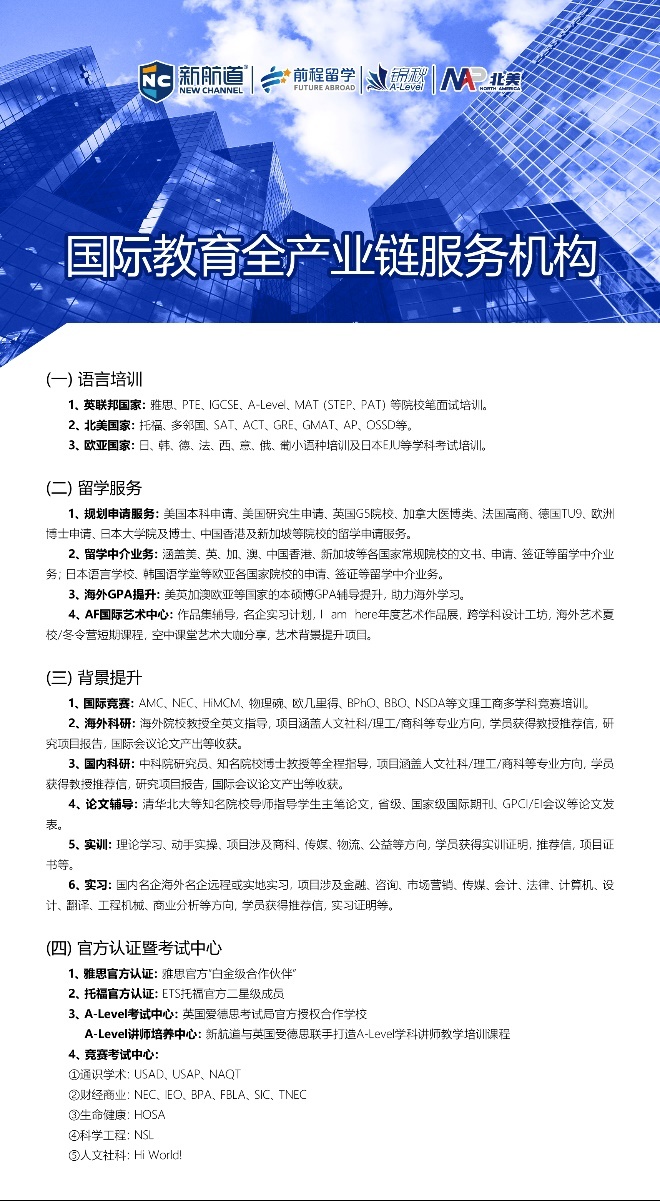 石家庄雅思托福培训留学机构，你知道哪个学校好？缩略图