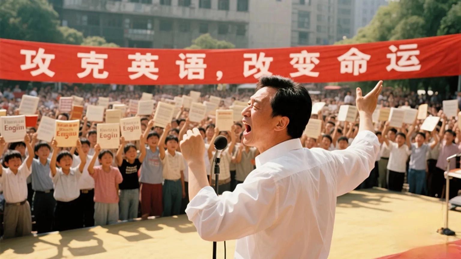 李阳外教一对一老师 万人嘶吼的英语狂欢谢幕！李阳的疯狂，究竟败给了什么？缩略图